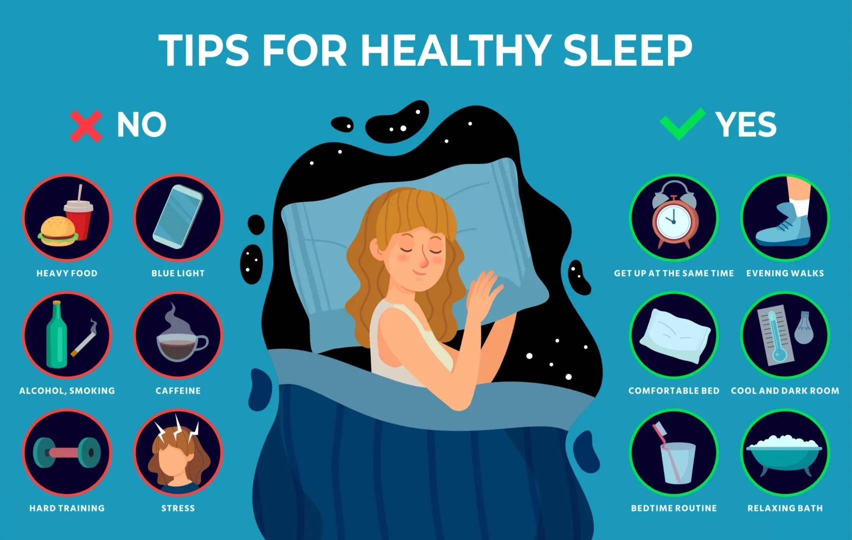 Sleep Hygiene Improvement Tips | Centers Health Care