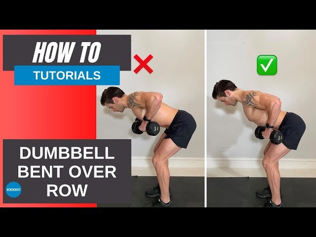 HOW TO: Dumbbell bent over row | #CrockFit - YouTube